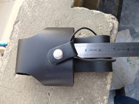 Étui de transport en cuir Durable WOK de haute qualité pour talkie-walkie Radio fait à la main léger léger à la main