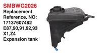 Tanque de Expansión de Refrigerante (Montaje Atornillable de Plástico) para Modelos 2003-2013, Número de Pieza 17137607482, 1 Año de Garantía