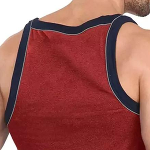 Débardeur de sport décontracté pour homme en maille sérigraphiée, respirant, séchage rapide, durable, sans manches, pour la musculation - Product Image 4