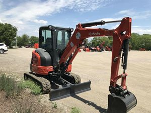 Mini-excavatrice sur chenilles U35-4 avec godet de 1,15 m et moment de charge élevé À VENDRE - Product Image 6