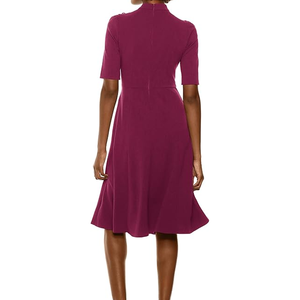 ชุดเดรสเข้ารูปและชุดเดรสทรงบานสำหรับทำงานในสำนักงานชุดสำหรับงานเลี้ยงอาหารค่ำ - Product Image 3