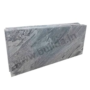 Laje de granito de alta qualidade com camada protetora à superfície usada como material premium para bancadas de cozinha e banheiro