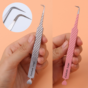 Pince à épiler TEEJAY la plus vendue pour extensions de cils, destinée aux artistes en cils aux États-Unis, outils de beauté personnalisés, service OEM en marque blanche - Product Image 3