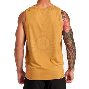 Camiseta sin mangas informal para hombre de calidad superior hecha en Pakistán para ropa de gimnasio - Product Image 2