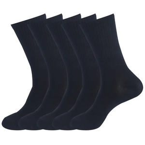 For Wear Quality Compression Ankle <b>Grip</b> Designer Mens Crew Unisex Sport Cotton Bamboo Fiber Eco-Friendly Quick Dry Custom <b>Socks</b> - Product Image 6