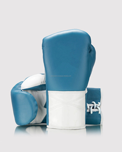 Angtian Factory Custom Velcro or Laces Professional Boxing Training Gloves MMA Muay Thai Gloves Model BB-1001 Multi-Material - Product Image 3