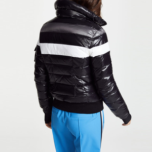 High Quality Women's Winter Season Hooded Bubble Puffer Jacket with Customizable Logo Quilted Design Wholesale Price OEM Service - Product Image 3