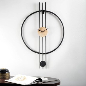 Vintage Farmhouse <b>Wall</b> <b>Clock</b> New <b>Design</b> <b>Wall</b> Hanging <b>Clock</b> Smart Home Product Usable Metal in Iron Gold Plated Frame <b>Clock</b> - Product Image 1