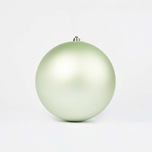 Adornos Navideños Redondos de Plástico Verde Claro, Hechos a Máquina, de 30 cm de Diámetro, para Árbol de Navidad - Product Image 2