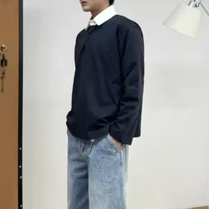 Chemises polo à manches longues pour hommes Séchage rapide Léger Casual Golf Sport Tops polo T-shirts pour hommes - Product Image 4