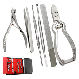 ชุดอุปกรณ์ตัดเล็บเท้าสำหรับช่างทำเล็บมืออาชีพ 5 ชิ้น พร้อมกล่อง สแตนเลส ใช้งานด้วยมือ ได้รับการรับรองมาตรฐาน CE ผู้จัดจำหน่ายขายส่ง - Product Image 6