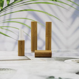 Tubo cosmético natural con logotipo personalizado, barra de labios de bambú sostenible, tubos de embalaje para cosméticos ecológicos - Product Image 6
