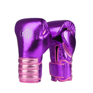 Gants de boxe en cuir PU de haute qualité OEM/ODM Logo personnalisé Équipement professionnel fabriqué au Pakistan avec des caractéristiques imperméables extensibles - Product Image 5