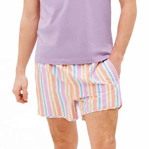 Short d'entraînement de gymnastique décontracté de haute qualité pour hommes, Streetwear écologique de couleur unie imprimé de logo personnalisé - Product Image 1