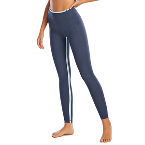Venta al por mayor de las polainas de las mujeres de alta calidad Deportes Yoga Gimnasio Fitness Correr Jogger Leggings Pantalones para las mujeres - Product Image 1