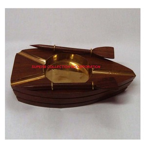 Cenicero con forma de barco náutico de lujo Cenicero decorativo para el hogar o hoteles Resort o hogar Ceniceros más vendidos - Product Image 1