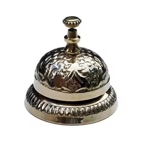 Cloche de bateau de bureau en laiton moderne faite à la main avec un design personnalisable écologique pour la décoration nautique de la maison - Product Image 2