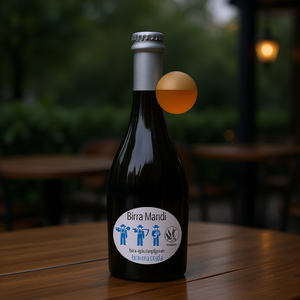 Mandi Draft <b>Beer</b> 0.5Lx12 Bottle Lager Premium - Product Image 3