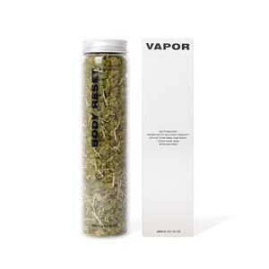VAPOR BODY RESET Arôme naturel Mer Morte Sel de bain végan Détox corporelle au thé vert Romarin Citron Pamplemousse Cyprès - Product Image 2