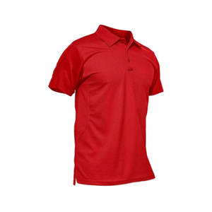 Polos informales con logotipo personalizado para hombre, polos deportivos de uniforme rápido - Product Image 1