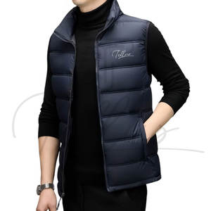 Chaleco Acolchado Transpirable para Hombre, Color Sólido, Informal, para Invierno 2026, con Capucha, Ropa de Calle, Nuevo Estilo, Cortavientos, para Adultos - Product Image 6