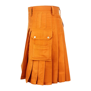 Haute qualité nouveau sur mesure hommes écossais utilitaire Kilt Highland traditionnel Kilts Plaid jupes Highland Tartan utilitaire Kilts - Product Image 4