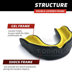 Nouvelle arrivée Protège-dents de boxe confortable Produit de marque privée en gros - Product Image 3