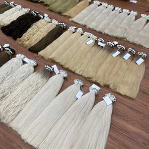 Cabello Natural Negro y de Colores de Alta Calidad, de 20-80 cm, en Paquetes a Granel, Venta al por Mayor Directa de Fábrica en Rusia - Product Image 5