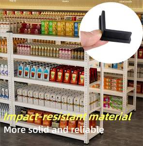 24 Pcs Post Inserts Connecteurs Rack De Rangement Muscle Rack Rayonnage PP Plastique Moulé Par Injection Support Robuste - Product Image 1