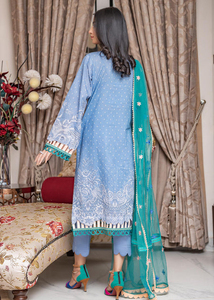 คอลเลกชันชุดสนามหญ้าผ้าชิฟฟ่อนปักลายสำหรับผู้หญิงสีชมพู, ชุดคอลเลกชั่นสำหรับใส่สนามหญ้า - Product Image 5