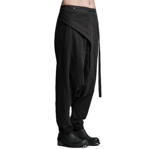 Pantalones Deportivos Unisex Personalizados al por Mayor, de Pierna Ancha, con Entrepierna Caída, Transpirables, de Alta Calidad, Sólidos, 100% Poliéster, Elásticos para Invierno - Product Image 2