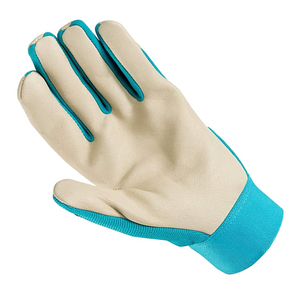 Gants de travail industriels anti-coupure bleus personnalisés Gants de travail résistants aux coupures pour bûcheron de tronçonneuse Gants de travail personnalisés OEM - Product Image 5
