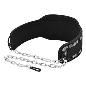 Cinturón de Peso para Levantamiento de Pesas con Cadena de Acero, Cinturón de Nylon para Gimnasio, Fitness, Ejercicio, Cinturón con Peso para Dominadas y Flexiones con Logotipo Personalizado - Product Image 4
