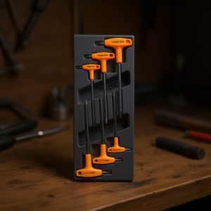 Boîtier thermoformé rigide avec assortiment de clés hexagonales - Product Image 3