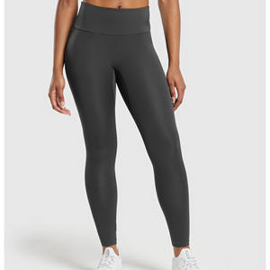 Leggings d'entraînement sportifs pour femmes respirant antibactérien sans couture léger taille haute Gym Fitness Yoga - Product Image 1