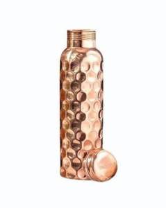 High Quality Handmade Pure Copper <b>Water</b> <b>Bottles</b> Eco-Friendly Leak-Proof Ayurveda Wholesale Price for Pure Drinking <b>Water</b> - Product Image 2