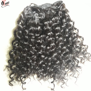 ผมแท้แบบเรมี่มัดผมมนุษย์ผมหยิกเป็นมัดหนังกำพร้า - Product Image 2