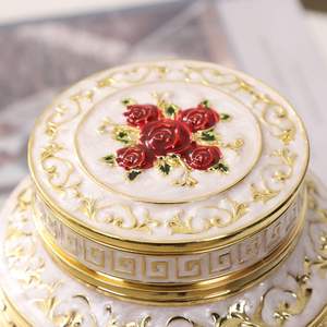 Urne moyenne pour cendres humaines-Urne de crémation en rose pour cendres Femme Maman-Urne pour cendres humaines Mère féminine (or-rouge) - Product Image 4