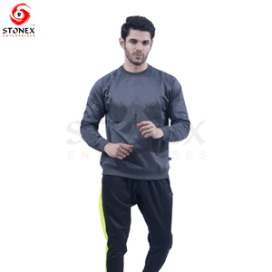 Sweat-shirt personnalisé pour homme en molleton de coton premium, col rond, pull décontracté, streetwear, fabricant OEM ODM - Product Image 5