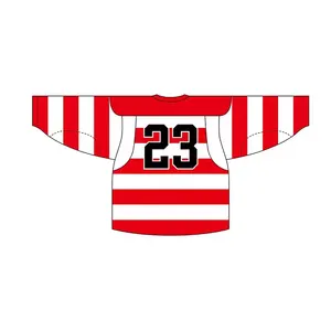Maillot de hockey sur glace imprimé par sublimation Maillot de hockey sur glace personnalisé pour les jeunes - Product Image 6