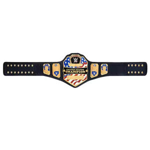 Encuentra un icono similar Placas personalizadas Cinturón de campeones de cuero genuino de longitud completa WWE World Heavyweight Championship Title Belt Ronpex - Product Image 2