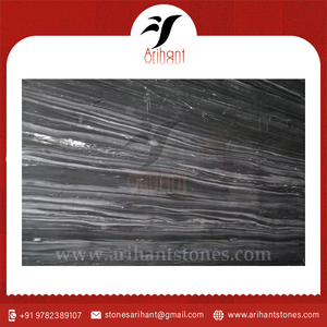 Vente en gros de dalles de marbre noir et or personnalisées de haute qualité du fabricant, surface polie au design moderne, garantie d'un an pour l'hôtel - Product Image 2