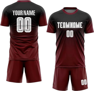 Uniforme de fútbol sublimado personalizado, ropa de entrenamiento de fútbol americano para Madrid Fans Club OEM al por mayor - Product Image 2