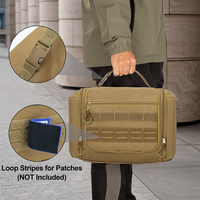 Sac de voyage pliable et écologique pour homme, grand format, en polyester durable, avec fermeture éclair, idéal pour la douche et l'extérieur, avec crochet de suspension, couleur bonbon