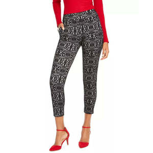 Pantaloni Skinny Casual da Donna Thalia Sodi, Stampa a Vita Alta, Modello a Matita, Traspiranti con Effetto Stropicciato, Taglia XL - Product Image 1