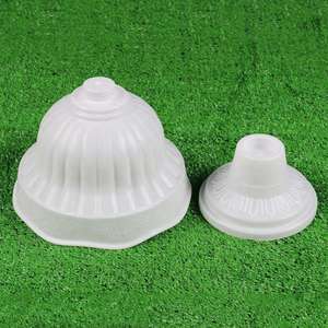 Maceta de pedestal de plástico blanco, maceta decorativa clásica para jardín interior, exterior, patio, balcón y decoración del hogar - Product Image 3