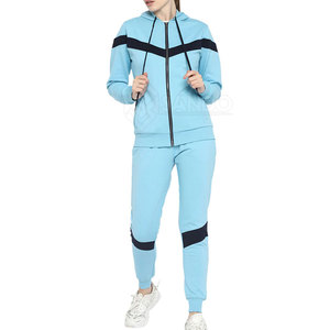 ชุดวอร์มสำหรับผู้หญิงชุดวอร์มสองชิ้นสำหรับฤดูหนาวชุดวอร์มแขนยาวของคุณเอง - Product Image 1