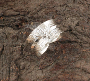 Bague grenat rouge en argent sterling Bague en pierre rectangulaire, bijoux de pierres précieuses faits à la main femme idée cadeau - Product Image 1