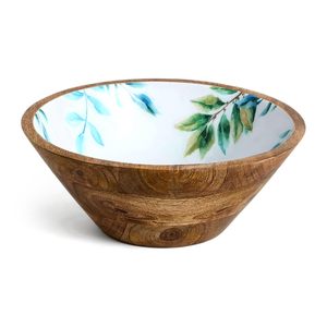 Vente chaude Écologique Décoré En Gros Alimentaire Servant Bol À Soupe À Salade De Fruits En Bois D'acacia Bol En Bois Fait À La Main Rustique. - Product Image 4