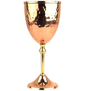 Verres à liqueur personnalisés entièrement faits à la main, décoration de mariage, Coupes en cuivre, verres à vin pour Cocktail Martini, Design métallique - Product Image 3